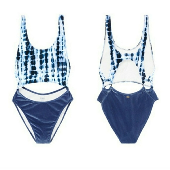 NEW Victorias Secret PINK Swim Cut-Out One Piece - Picture 3 of 4